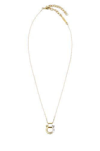 Ferragamo Gold Metal Necklace - Ferragamo - Modalova