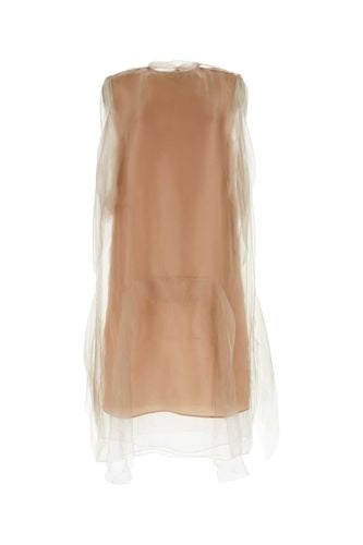 Prada Powder Pink Voile Dress - Prada - Modalova