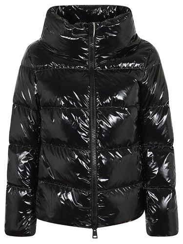 Herno Zipped Hooded Down Jacket - Herno - Modalova