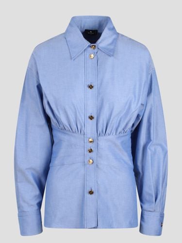 Etro Oxford Cotton Shirt - Etro - Modalova