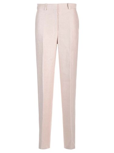 High-waisted Trousers In Linen Twill - Theory - Modalova