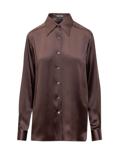 Tom Ford Silk Satin Shirt - Tom Ford - Modalova