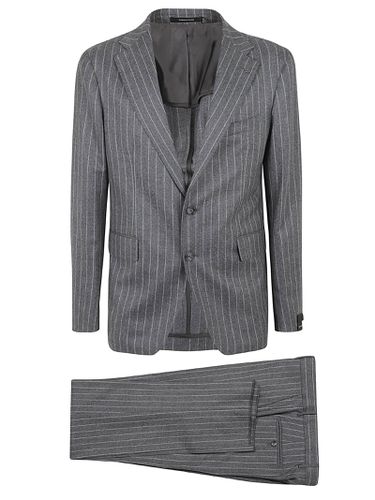 Tagliatore Pinstripe Suit - Tagliatore - Modalova