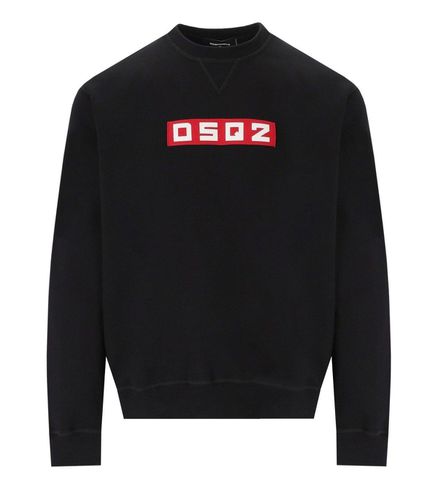 Logo Printed Crewneck Sweatshirt - Dsquared2 - Modalova