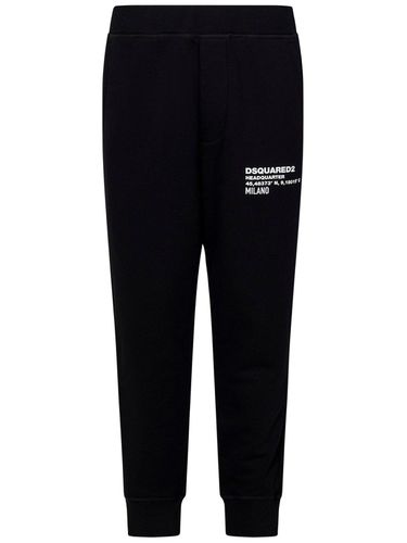 Logo-printed Slim-cut Tapered Track Pants - Dsquared2 - Modalova