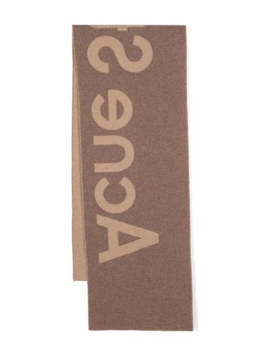 Logo Jacquard Frayed-edge Scarf - Acne Studios - Modalova