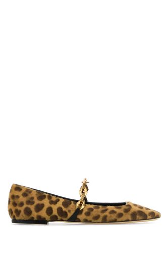 Printed Calf Hair Tilda Ballerinas - Jimmy Choo - Modalova