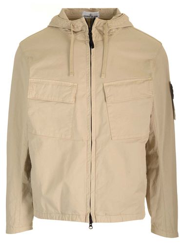 Supima Cotton Twill Stretch-tc Jacket - Stone Island - Modalova