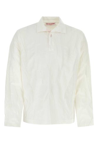 White Cotton Blend Roland Shirt - Orlebar Brown - Modalova