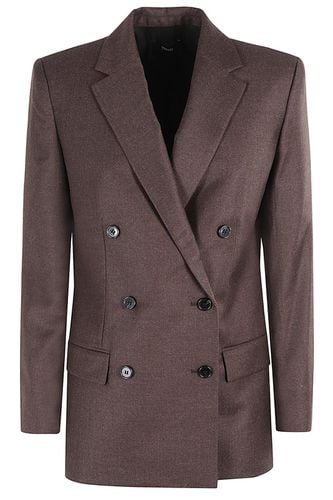 Hickory Double-breasted Blazer - Theory - Modalova