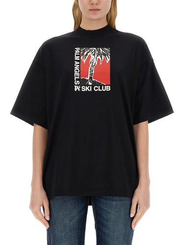 Palm Soft Fit T-shirt Ski Club - Palm Angels - Modalova