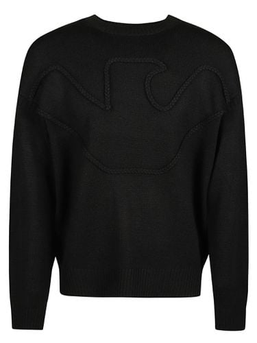 Emporio Armani Eagle Sweater - Emporio Armani - Modalova