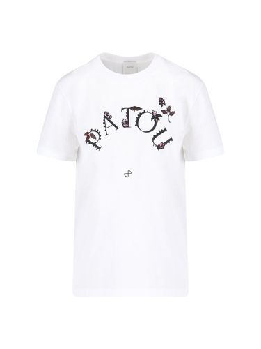 Patou Flowers Logo T-shirt - Patou - Modalova