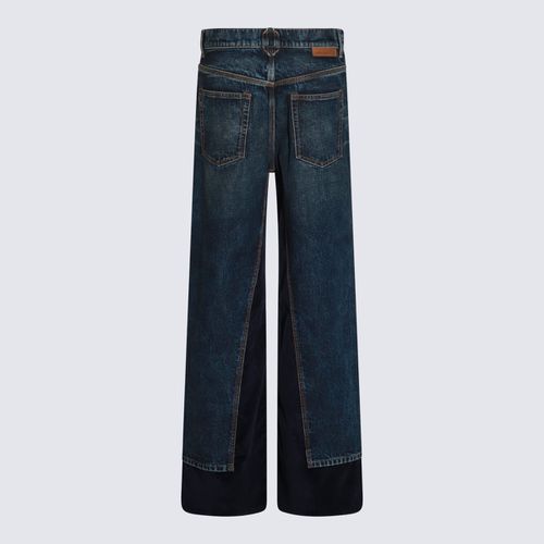 Dark Blue Cotton Jeans - Stella McCartney - Modalova