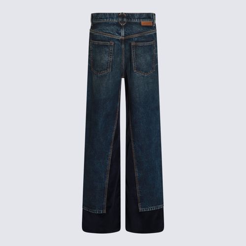 Dark Blue Cotton Jeans - Stella McCartney - Modalova