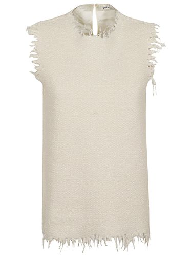 Jil Sander Slvs Cn Knitted Top - Jil Sander - Modalova