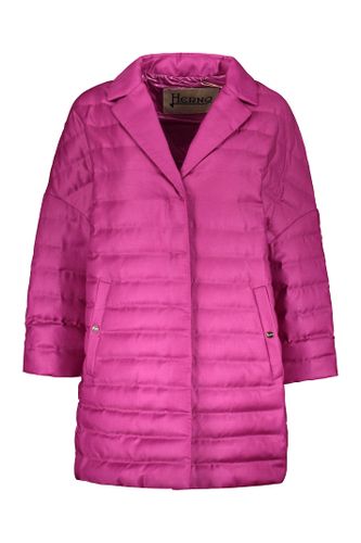 Snap Button Fastening Down Jacket - Herno - Modalova