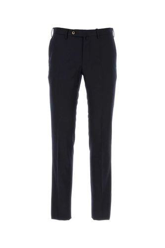 Midnight Blue Stretch Virgin Wool Pant - PT Torino - Modalova