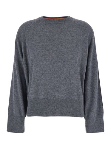 Odino Crewneck Sweater In Wool Blend Woman - Momonì - Modalova