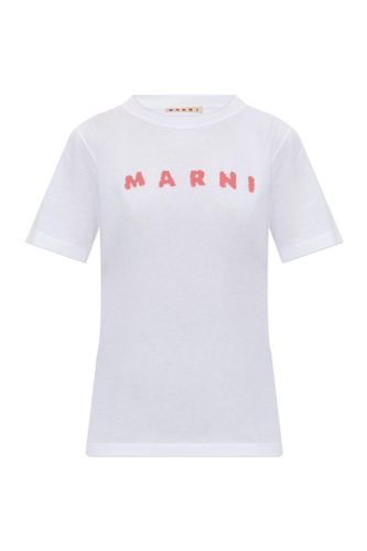 Marni T-shirt With Logo - Marni - Modalova
