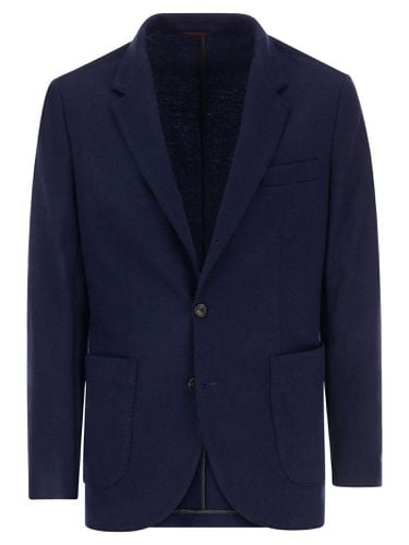 Cashmere Jersey Blazer With Patch Pockets - Brunello Cucinelli - Modalova