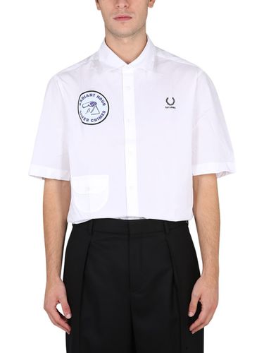Shirt With Patch - Fred Perry by Raf Simons - Modalova