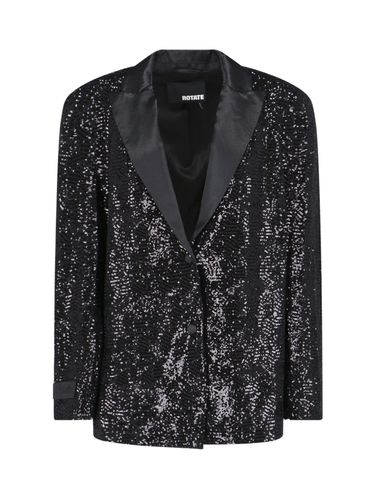 Sequin Single-breasted Blazer - Rotate by Birger Christensen - Modalova