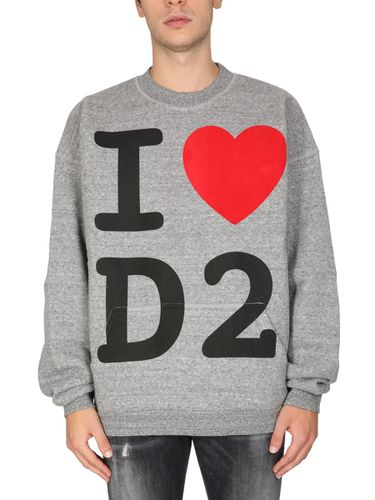 Dsquared2 I Love D2 Sweatshirt - Dsquared2 - Modalova