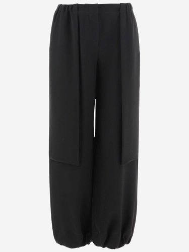 Soft Pants In Technical Cady - Giorgio Armani - Modalova