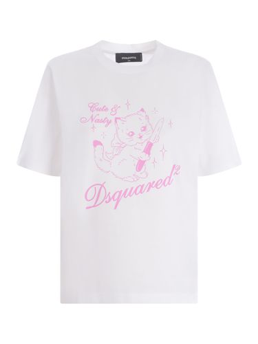 T-shirt Dsquared2 In Cotton - Dsquared2 - Modalova