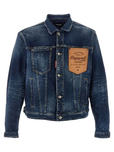 Dark Perfect Wash Over Jacket - Dsquared2 - Modalova