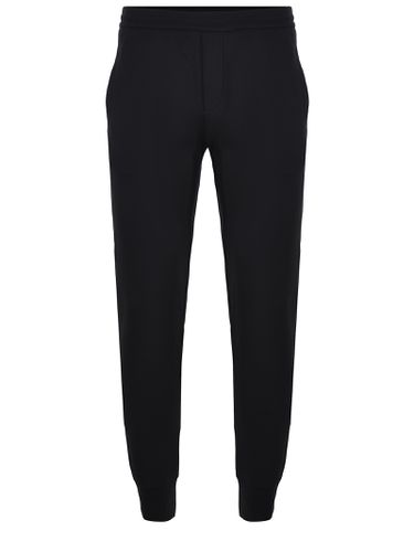 Jogger Trousers In Techno Cotton - Emporio Armani - Modalova