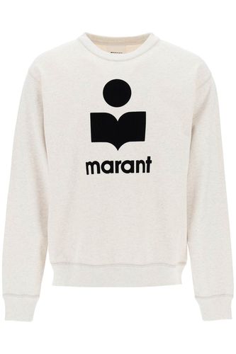 Mikoy Flocked Logo Sweatshirt - Isabel Marant - Modalova
