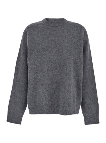 Oversized Sweater With Ribbed Trim In Wool Woman - Maison Margiela - Modalova