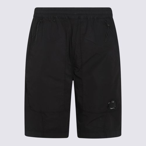 Black Cotton Shorts C. p. Company - C.P. Company - Modalova