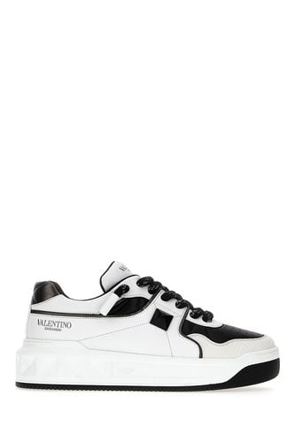 Multicolor Nappa Leather And Fabric One Stud Xl Sneakers - Valentino Garavani - Modalova