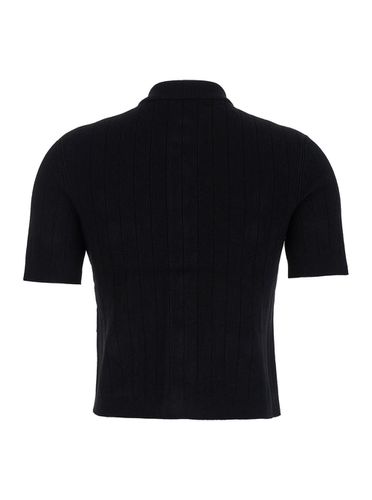 Ss 4 Pkts Buttoned Knit Short Cardigan - Balmain - Modalova