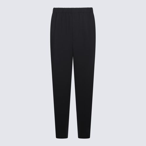 Giorgio Armani Black Wool Pants - Giorgio Armani - Modalova