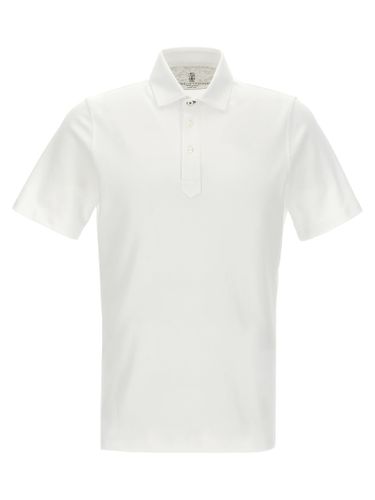 Piquè Cotton Polo Shirt - Brunello Cucinelli - Modalova