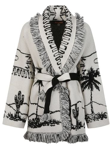 Alanui Black/white Icon Cardigan - Alanui - Modalova