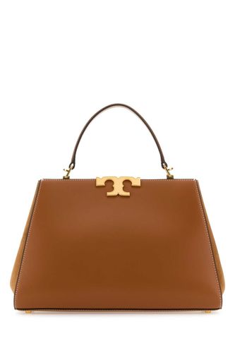 Caramel Leather Eleanor Handbag - Tory Burch - Modalova