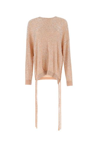 Pink Nylon Blend Oversize Sweater - Stella McCartney - Modalova