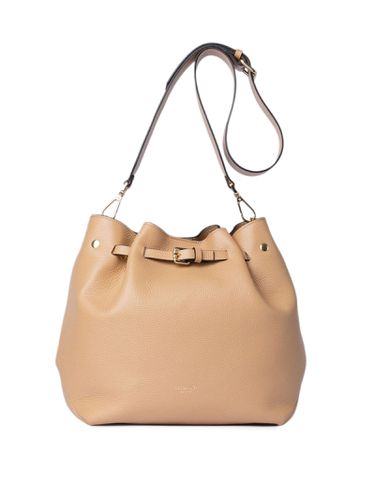 Natalia Leather Bucket Bag - Avenue 67 - Modalova