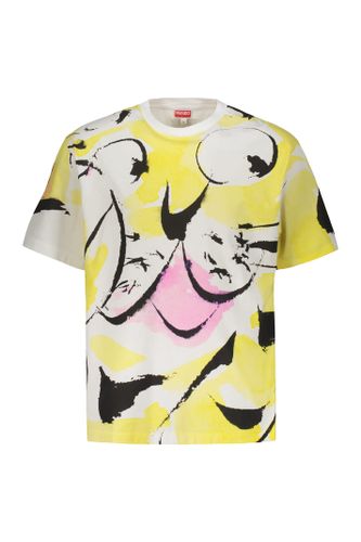 Kenzo Printed Cotton T-shirt - Kenzo - Modalova