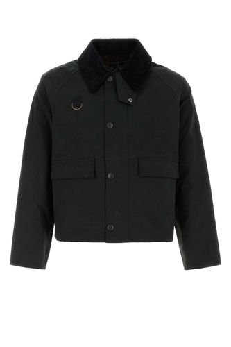 Barbour Black Cotton Blend Jacket - Barbour - Modalova