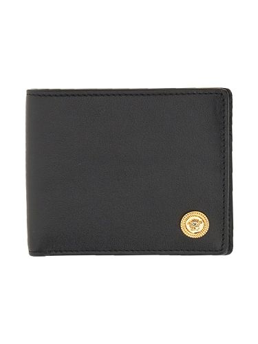 Logo Medusa Skull Bifold Wallet - Versace - Modalova