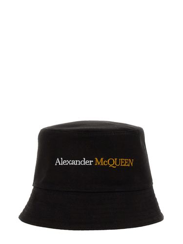 Bucket Hat With Logo - Alexander McQueen - Modalova