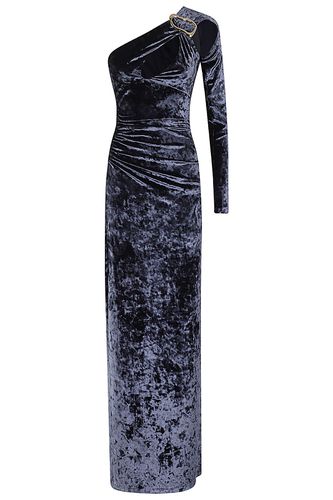 Amen L Dress In C Velvet W Buckle - Amen - Modalova