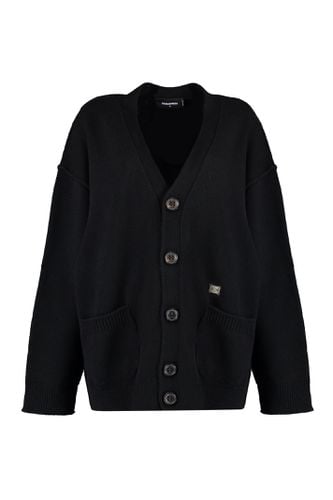 Wool And Cashmere Cardigan - Dsquared2 - Modalova