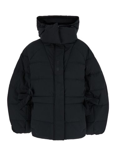 Tech Seersucker Oversized Puffer Jacket - Ganni - Modalova